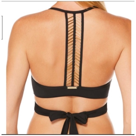 LAUNDRY by Shelli Segal Beaded Wrap Bikini - Picture 2 of 7